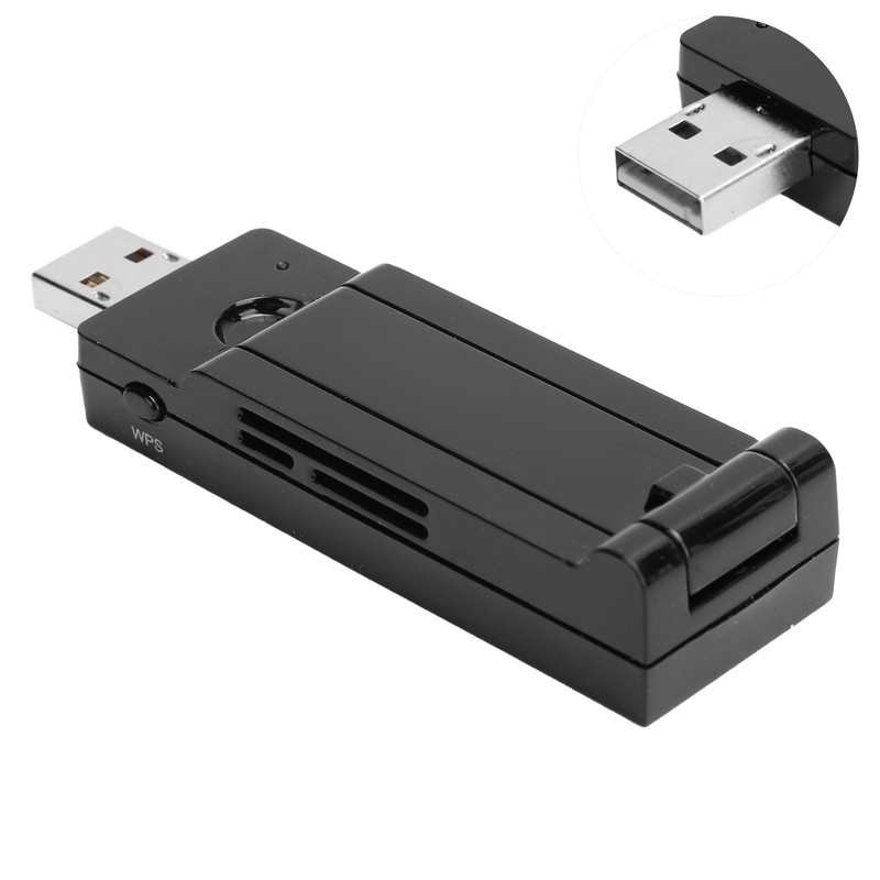 USB Network Card Wireless DualBand Wifi Receiver EW-7733 450Mbps 802.11
