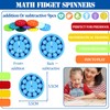 9pcs Math Fidget Spinner,Math Fact Fidget Spinners for Make Math