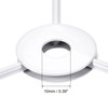 sourcing map 1 Set of Lampshade Ring 150 mm Diameter
