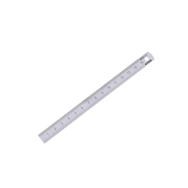 KS Tools 300.0101 Flexible Steel Ruler, 150 mm, Anti-Glare Matte,