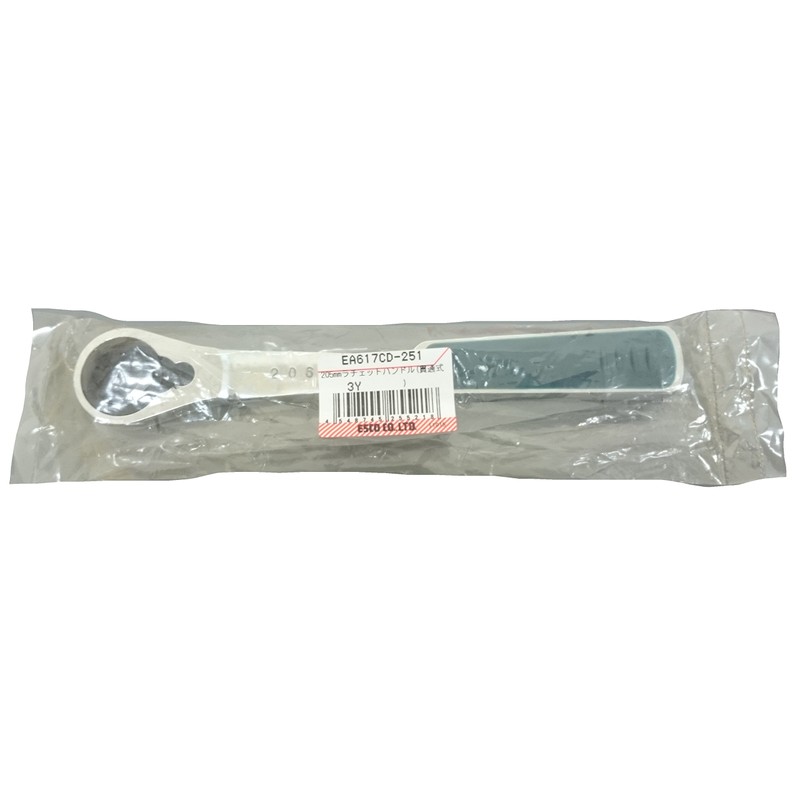 Esco EA617CD-251 8.1 inches (205 mm) Ratchet Handle (Through Type)