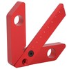 45/90 Degree Right Angle Line Gauge Scriber Carpenter Ruler Center