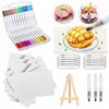 Magic Puffy Painting Kit, 3D Drawing Canvas Sponge, with Foam