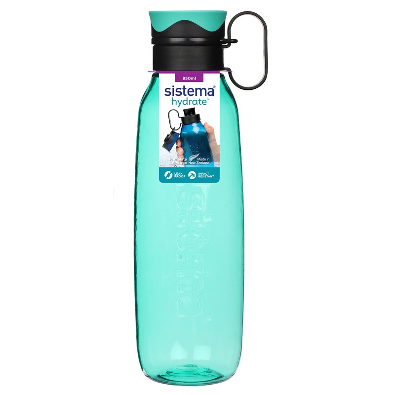 Sistema Traverse Tritan Bottle, Assorted Colours, 850 ml