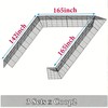 Heavy Duty Chicken Run Tunnel for Yard & Outside, Foldable