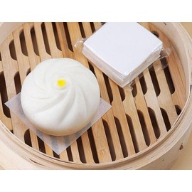 Non-Stick Steamer Paper Squares, 6 cm, 1000 Pieces, for Dim Sum and Bao Buns