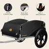 Retrospec Rover Hauler Cargo Bike Trailer | Folding Frame &