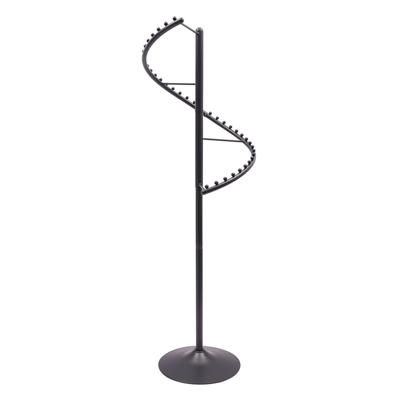 Spiral Rotating Clothing Rack, Heavy Duty Spiral Retail Costumer Garment