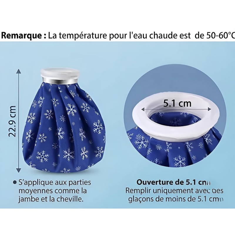 Reusable Ice Packs - Hot & Cold Therapy for Leaks