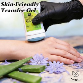 Tattoo Transfer Gel 3 Pack (Each 2.1oz/60g) - Yangna Professional Stencil Gel for Tattooing Supplies, Safe & Long-Lasting Tattoo Transfer Cream Fast-Drying & Long-Lasting for Artists & Beginners
