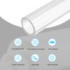 QUARKZMAN PVC Transparent Tube Clear 40mm ID 50mm OD 305mm