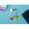 My Kawaii Tropical Keycharms Keyring, 3 cm, Multi