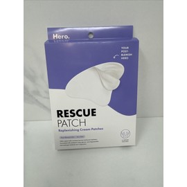 Hero Rescue Replenishing Cream Patches 6 Count. Post-blemish Skin. Exp 04/2026.