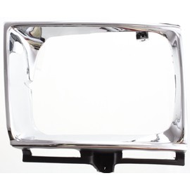 Garage-Pro Headlight Door SET Compatible with Toyota Pickup 1989-1991 Passenger Side, Four Wheel Drive, Chrome