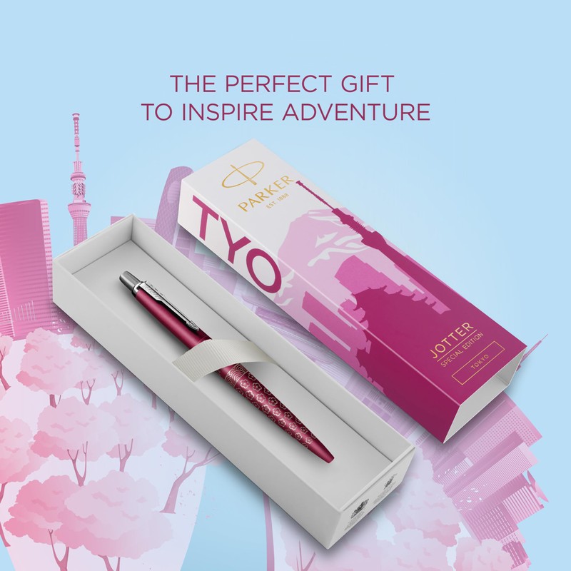 Parker Jotter Ballpoint Pen | Special Edition | Tokyo Pink