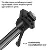 Hydraulic Dropper Post Adjustable Angle Seat Dropper Manual Control Aluminum