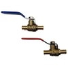 3/4" Pex Brass Ball Valve for Hot & Cold Water
