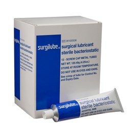 Surgilube Lubricating Jelly - Sterile - 4.25 oz tube - Box of 12