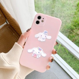 Cartoon Stickers Children, Set of 4 3D Stickers Girls Favourite Stickers Waterproof Stickers for Cups, Laptops, DIY Crafts, Mobile Phones, Scrapbooks (DEG)