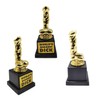 Mad Monkey 2000015 Decorative Trophy, Gold, Black
