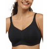 COMFELIE Wireless Bra Wireless Supportive Bra Comfy Bra Sports Bras