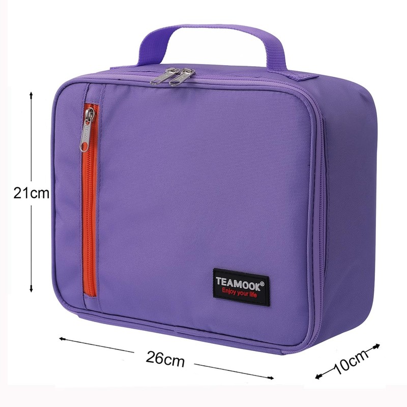 TEAMOOK Lunch Bag Insulated Lunch Box Cool Bag for Adults