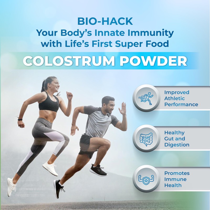 Wellness Extract Bovine Colostrum Powder Rich in Protein & Lactoferrin-