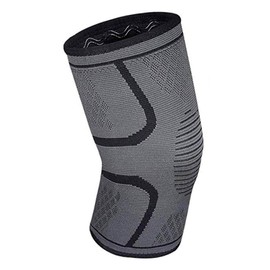 Knee Brace Compression Sleeve, Men and Women Knee Support Braces Size Adjustable for Running, MeniscusTear, Arthritis