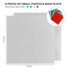 VFANDV Plate Set Building Plate, 8 Pieces Building Plate Base