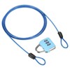 M METERXITY 1-Set Security Cable Lock with 3 Digit Combination