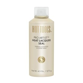 HOT TOOLS Spray protector de calor Hi-Shine | Hace que el cabello brille al instante, minimiza el encrespamiento y le da al cabello un acabado lacado | Protege el cabello de daños por calor sin el uso de siliconas