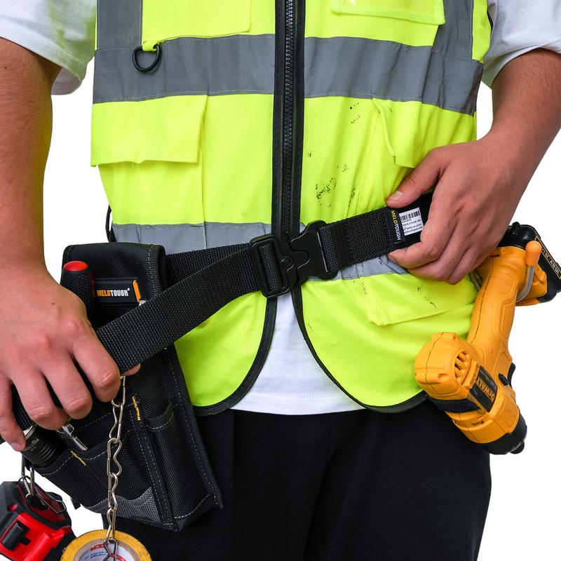 MELOTOUGH Quick Release Tool Belt 1.5 Inch Web Work Tool