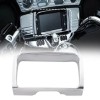 unbra Chrome Radio Trim Bezel Center Stereo Accent For Harley
