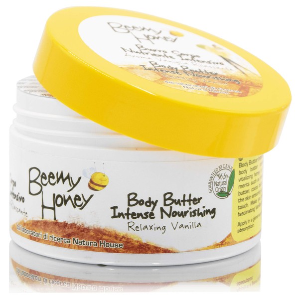 Honey Vanilla Body Butter (200ml) Beemy Honey Body Cream