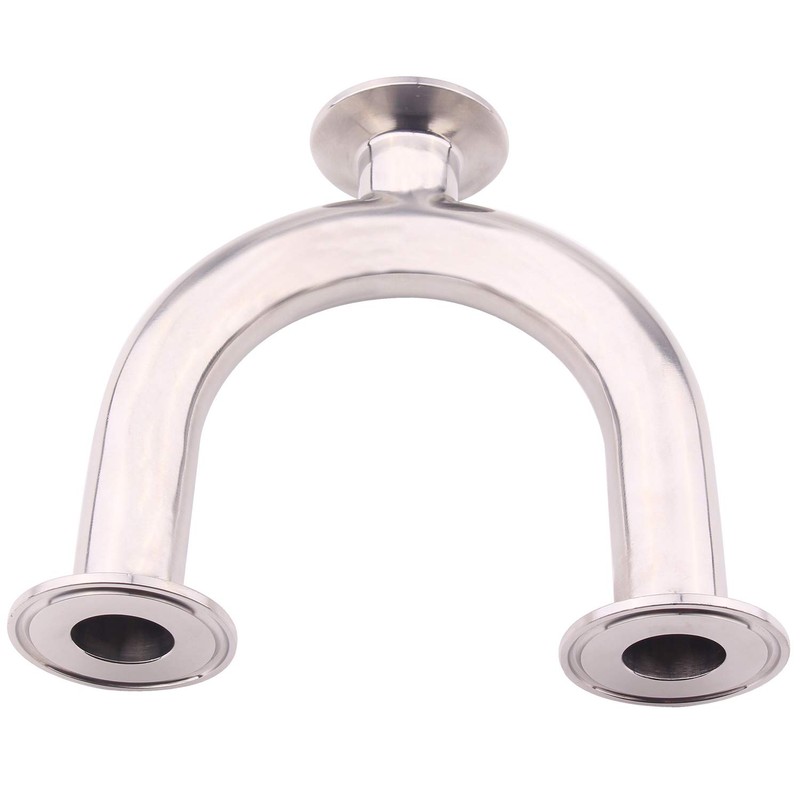 DERNORD 3 Way U Sanitary Ferrule Pipe Fittings Tri-Clamp Type