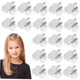 Ipetboom 36 Pack Pearlescent Jaw Clips Mini Hair Clips for Women Girls Styling Hair Accessories