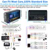 Double Din Car Stereo with Wireless Apple Carplay,Wireless Android Auto,7