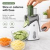 5-in-1 Rotary Cheese Grater & Vegetable Slicer – Stainless Steel
