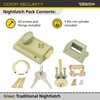 Sterling NLS601 Nls 601 Night Latch with Keys For Standard