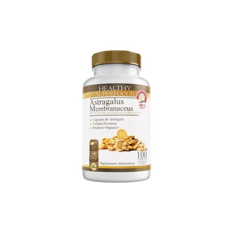 Astragalo Astragalus Puro Premium 100 Capsulas 500mg