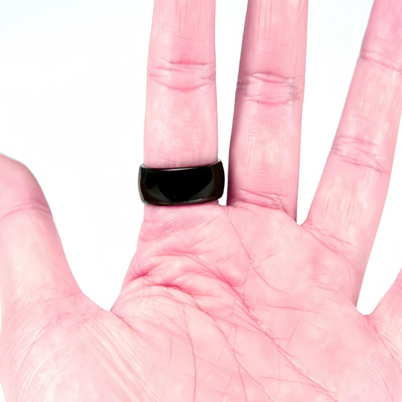 NFC Smart Ring Ceramic Finger Ring IP68 Waterproof Access Control