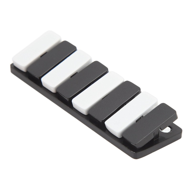 Piano Key Haptic Clicker Toy Zinc Alloy Adult Office Portable