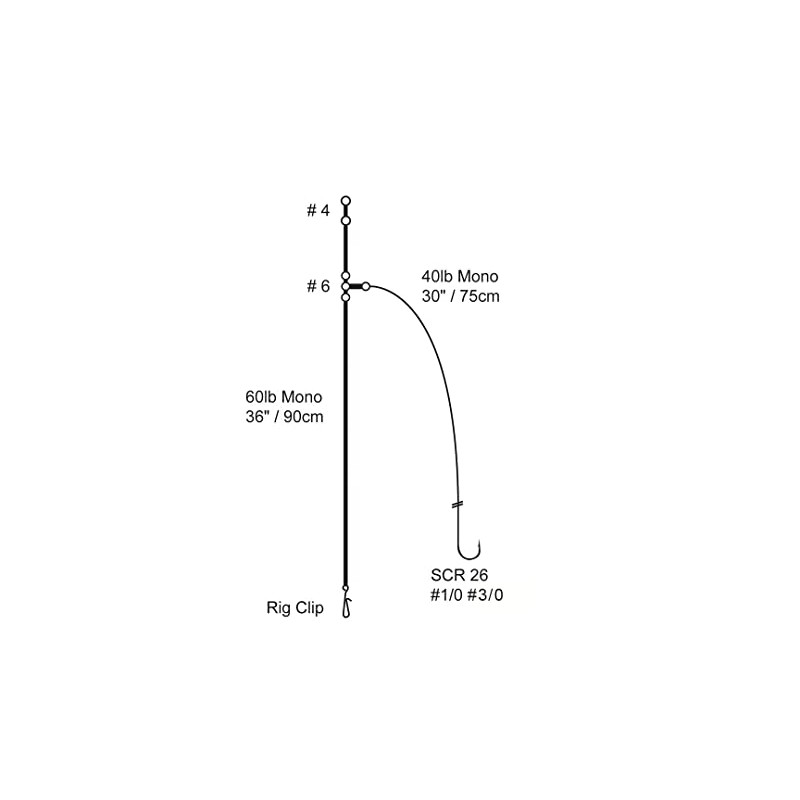 Cox & Rawle All Round Beach Rig (Distance Clip-Down Rig)