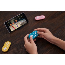 8Bitdo Zero 2 Mini Bluetooth Gamepad for Switch Windows Android MacOS Steam Raspberry Pi (Turquoise)
