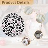 Cloth Covers for Sourdough Starter Jars, Pink Leopard Butterfly Heat