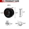 Heavy Duty Rubber Anti Vibration feet Reduce Noise 1 x