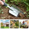 2 Pieces Garden Shovel Garden Tools Garden Trowel Metal Tool