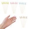 Easter Cocktail Picks Easter Decorations 100 Pcs Easter Cupcake Toppers