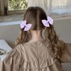 3 Inches Ruffled Grosgrain Ribbon Pinwheel Hair Bows Alligator Clips