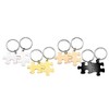 Puzzle Partner Keyring with Engraving of Your Desired Set of